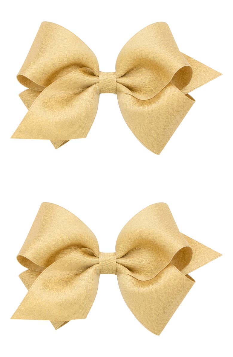 PLH Bows 2-Pack Sparkle Hair Clips, Alternate, color,