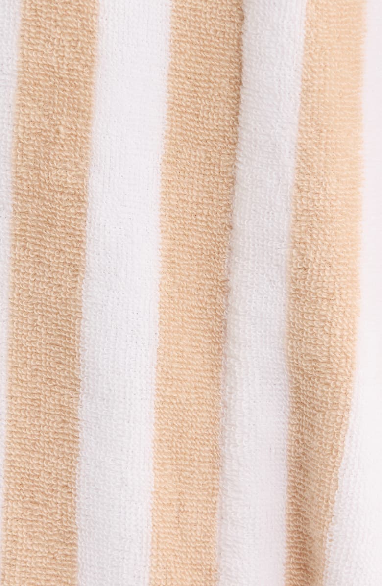 Nordstrom Stripe Hydrocotton Terry Robe, Alternate, color, 
