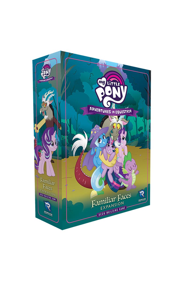 Renegade Game Studios My Little Pony Adventures In Equestria Familiar Faces Expansion, Alternate, color, Multicolored