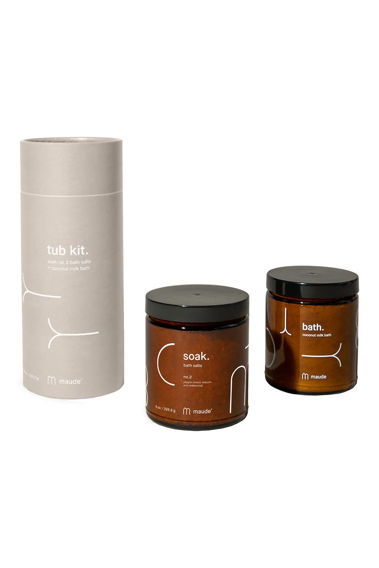 Tub Kit No. 1 Bath Salts & Coconut Milk Bath Soak Set, Main, color, NO. 2