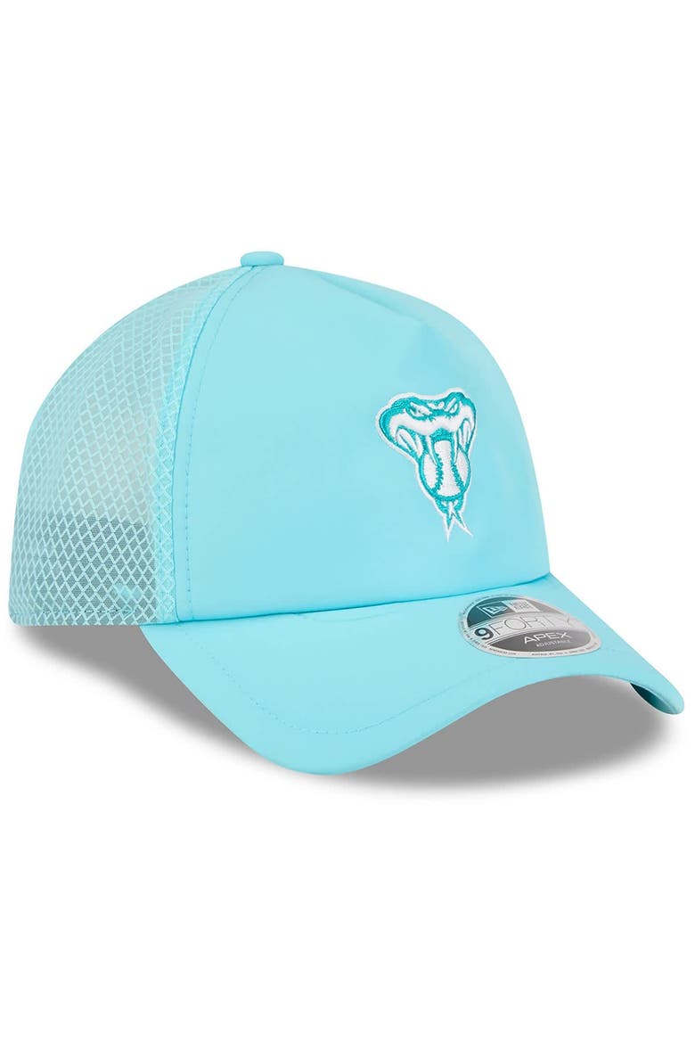 Men's New Era Teal Arizona Diamondbacks 2026 Batting Practice Alternate Apex 9FORTY Adjustable Hat, Alternate, color, Teal