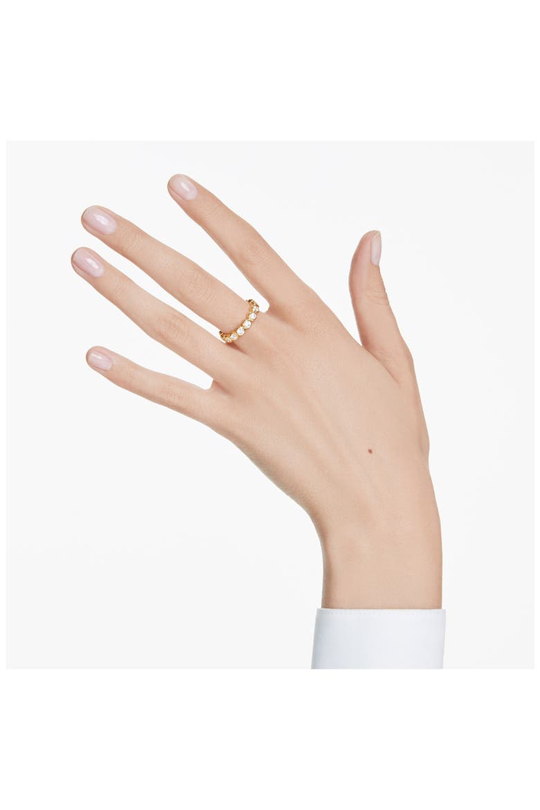 Imber Crystal Eternity Ring, Alternate, color, WHITE/ GOLD