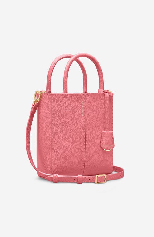 Maison De Sabre Maison De Sabré Mini Leather Soft Tote In Candy Sandstone