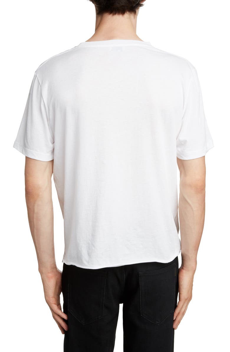 Saint Laurent Logo T-Shirt, Alternate, color, 