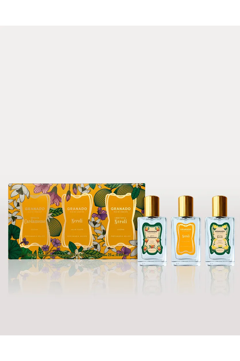 Perfumery Trio - Neroli, Sândalo & Cardamomo and Limão Taiti & Néroli, Alternate, color, Clear