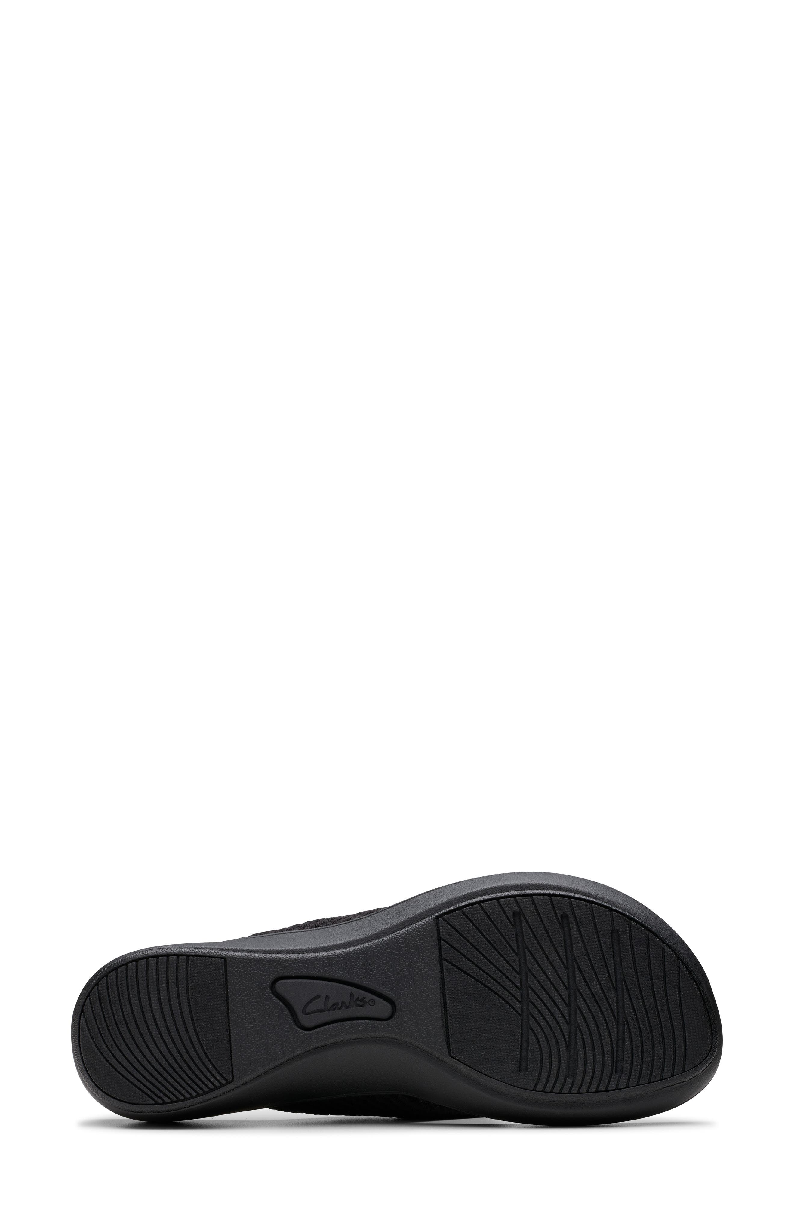 Breezerae Erin Wedge Sandal, Alternate, color, BLACK