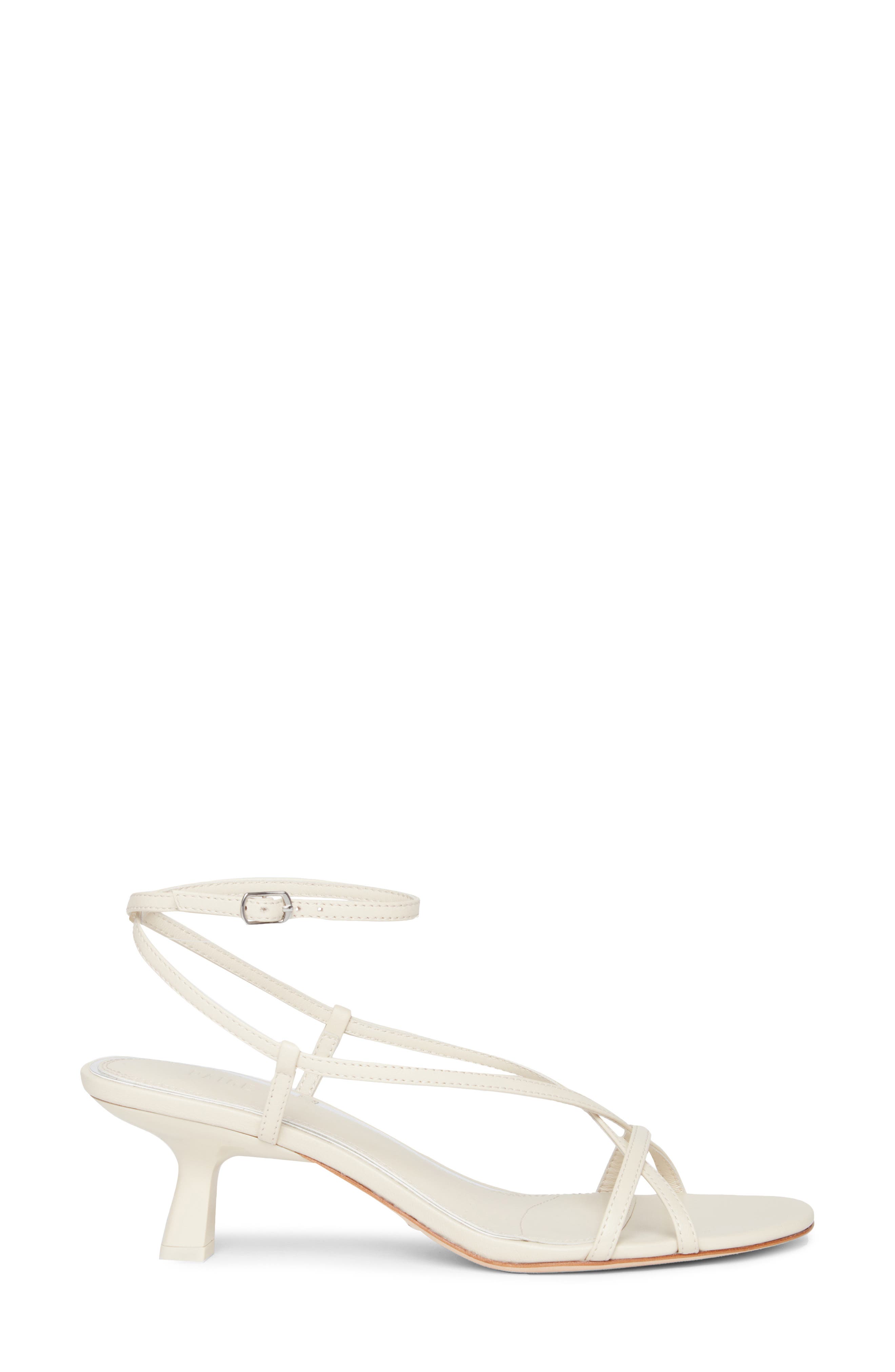 PAIGE Emeline Ankle Strap Sandal, Alternate, color, Bone