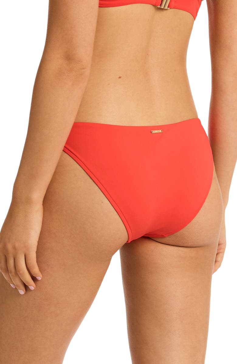 Sea Level Casa Del Mar Bikini Bottoms, Alternate, color, Flame