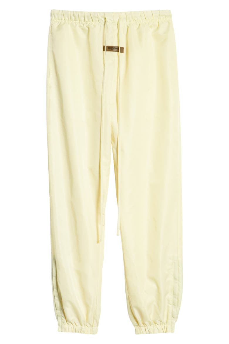 Nylon Track Pants, Alternate, color, CANARY