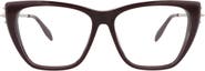 McQueen 55mm Cat Eye Optical Glasses