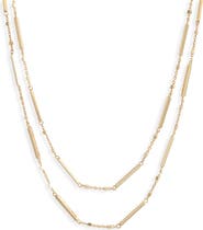 Jennifer Zeuner Patti Double Chain Necklace