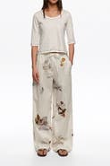 Bimba y Lola Cotton Jogger Trousers