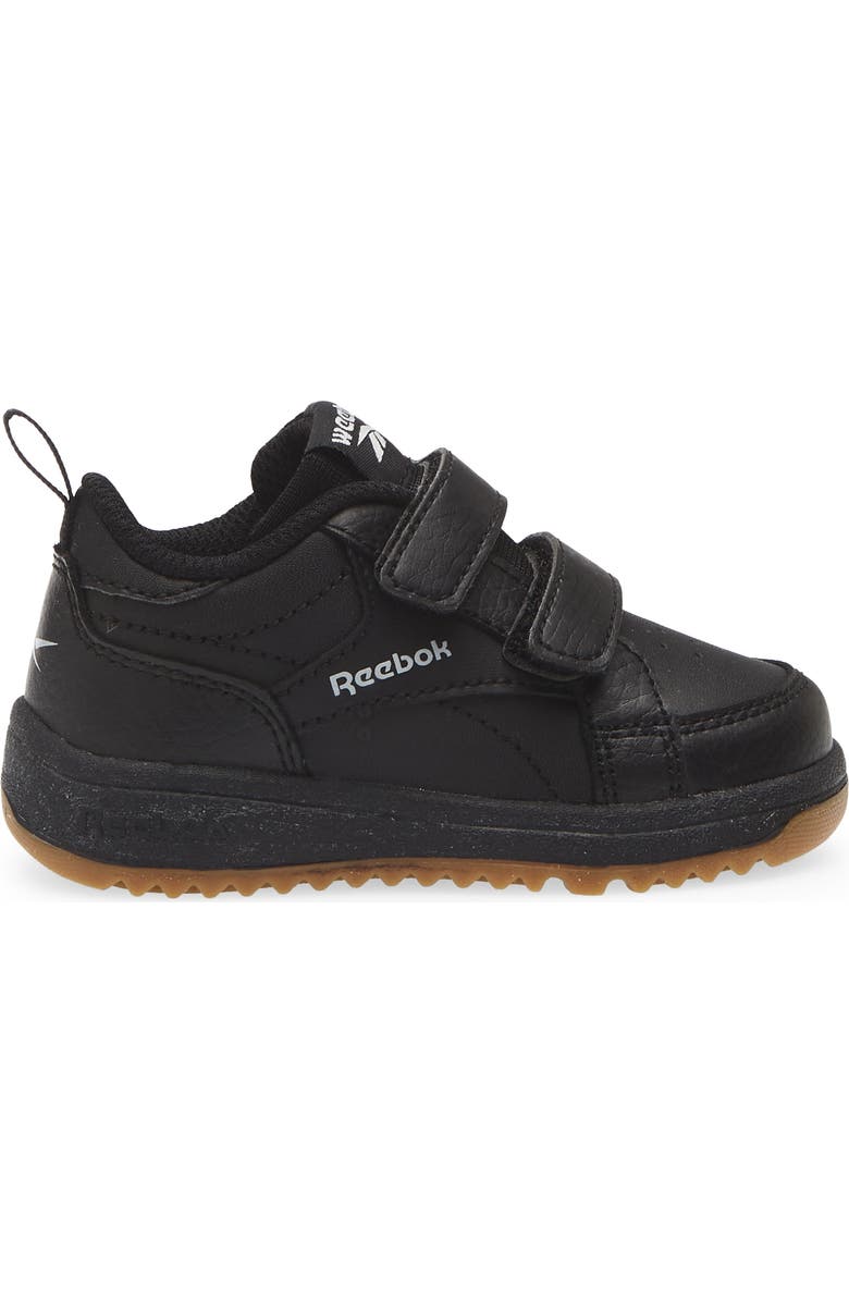 Reebok Kids' Weebok Clasp Sneaker, Alternate, color, Black/ Black/ White