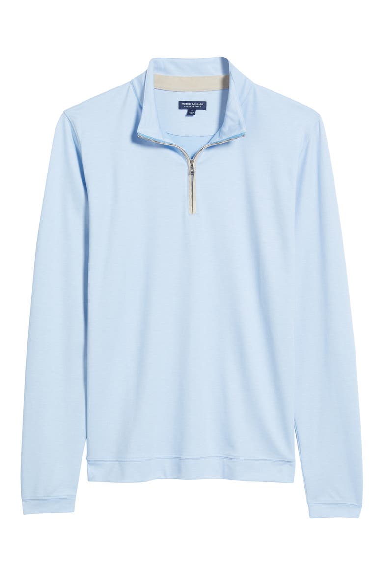Crown Crafted Albatross Quarter Zip, Alternate, color, BLUE TOPAZ