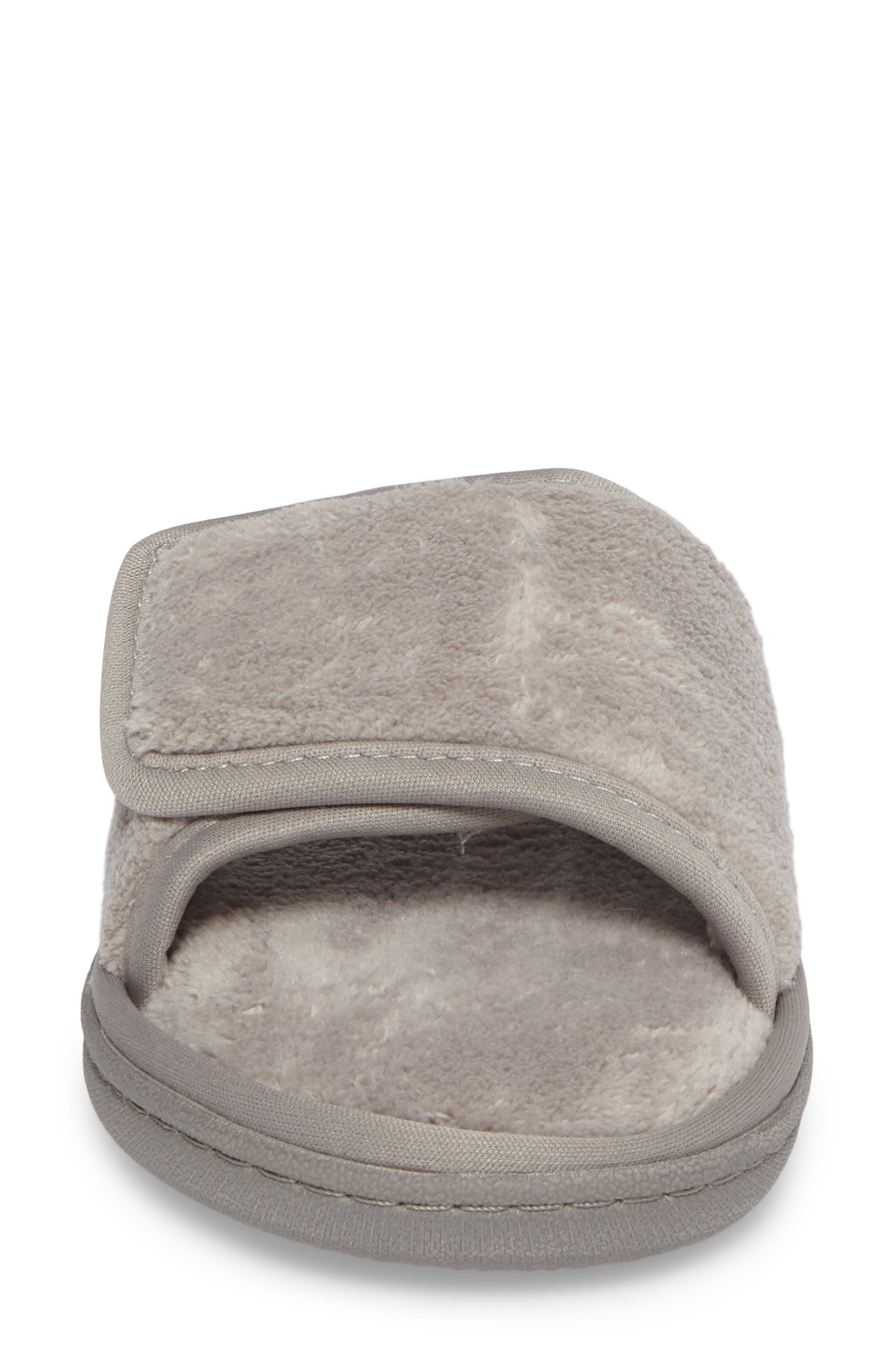 Geana Slipper, Alternate, color, GRAY FABRIC