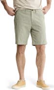 JACHS Stretch Cotton Chambray Shorts
