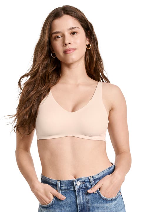 Women's Smooth & Sleek Microfiber Full Coverage Wirefree Unlined T-Shirt Bra