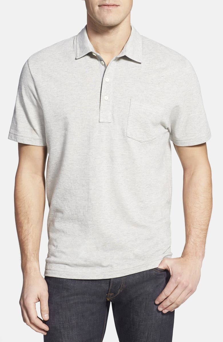 Billy Reid 'Davidson' Piqué Polo, Main, color, 