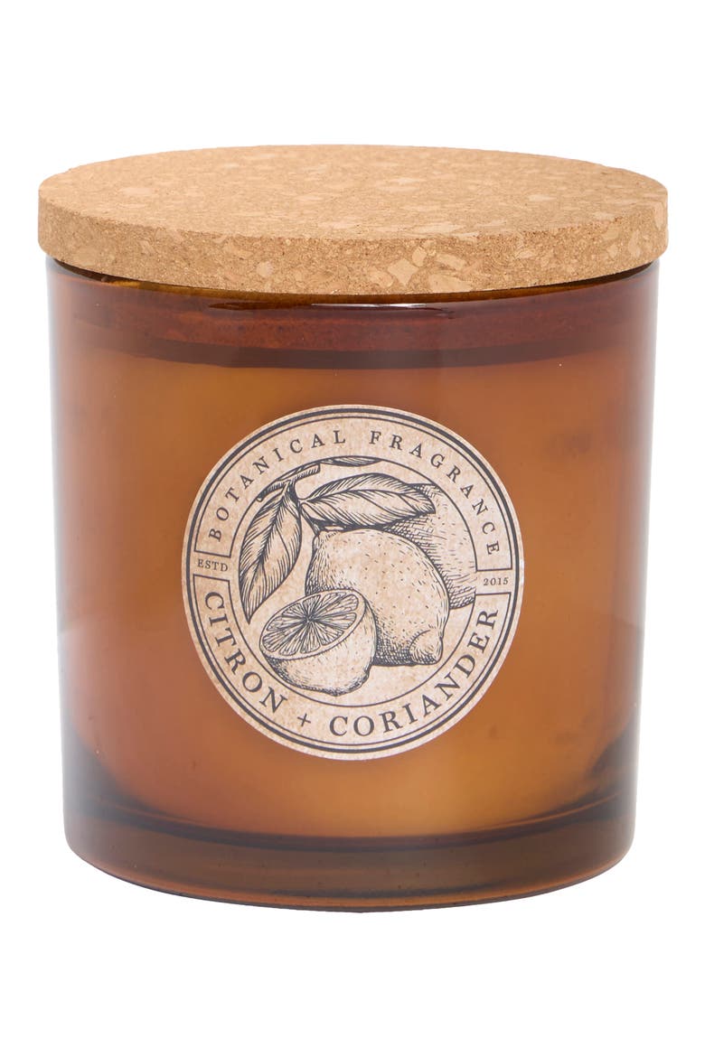 Citron & Coriander Jar Candle, Main, color, CITRON - CORRIANDER