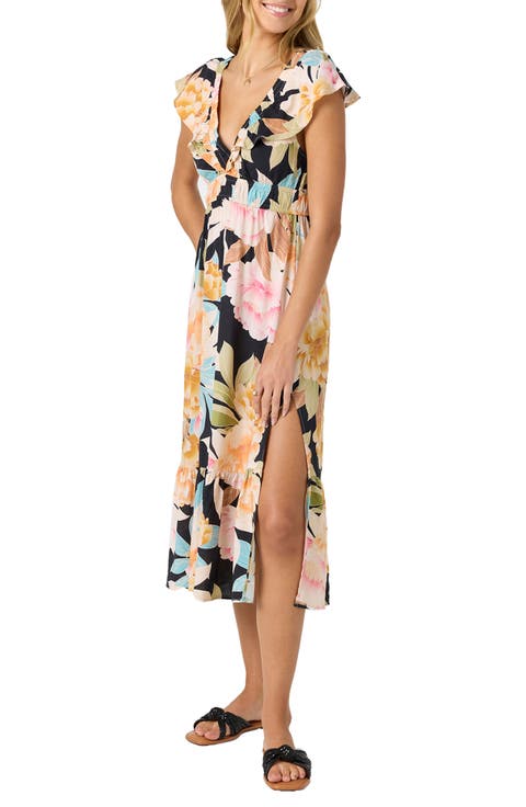 Zetta Floral Midi Dress