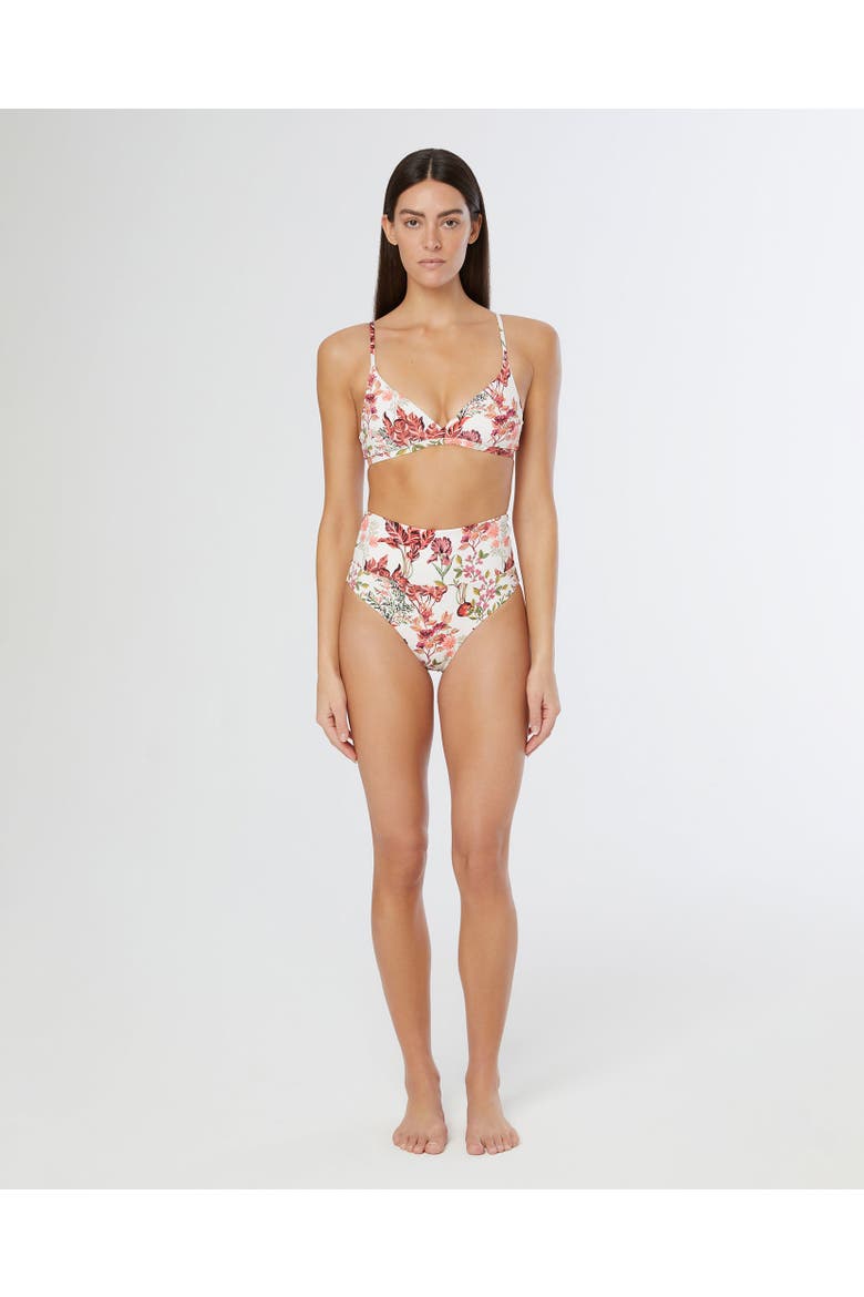 Malin Bikini Top, Alternate, color, WHITE MULTI