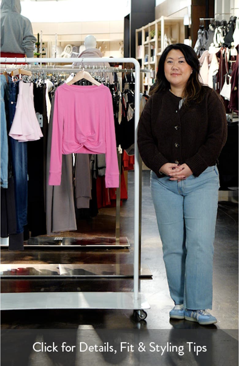 Kids' Ballet Crop Rib T-Shirt, sales video thumbnail