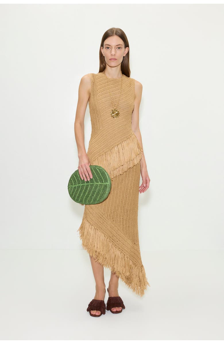 SIMONMILLER Beja Crochet Dress, Alternate, color, Natural