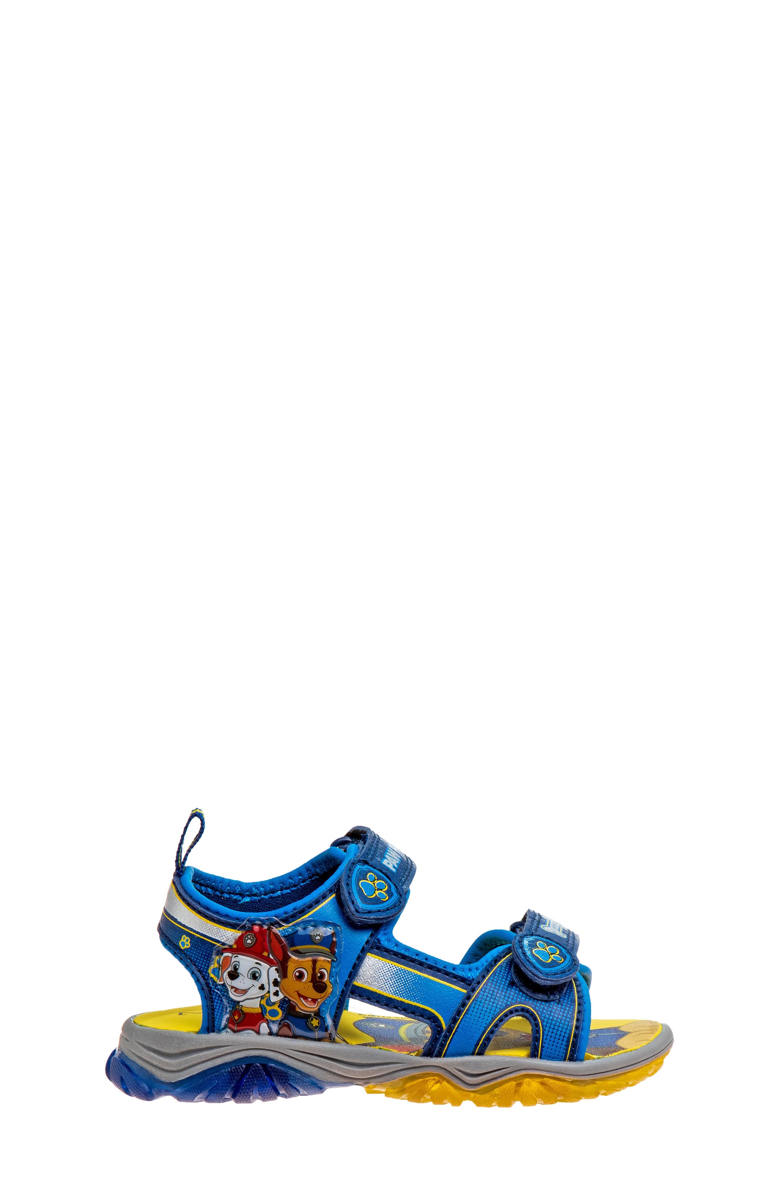 JOSMO Kids' Paw Patrol Sandal, Alternate, color, Navy/ Yellow