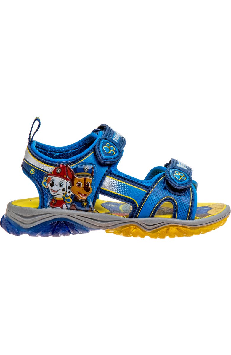 JOSMO Kids' Paw Patrol Sandal, Alternate, color, Navy/ Yellow
