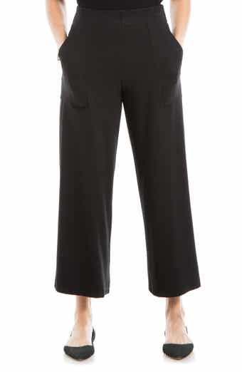MAX STUDIO Easy Wide Leg Ponte Pants Nordstromrack