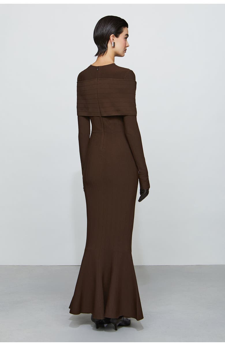 Et Ochs Phoenix Knit Dress, Alternate, color, Chocolate