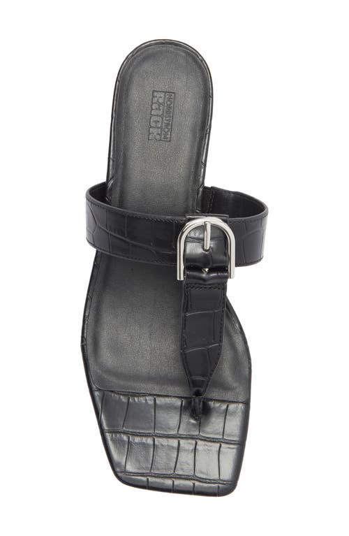Nordstrom Rack Isabel Kitten Heel Sandal In Black