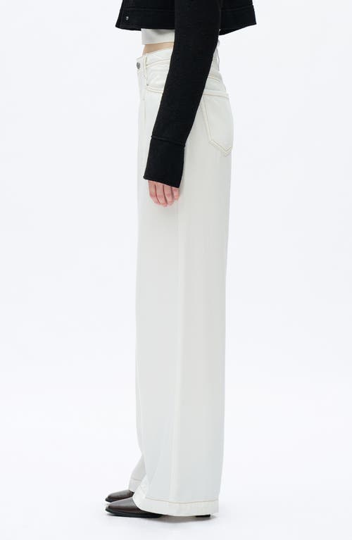 Bayeas High Waist Wide Leg Jeans In Neutral