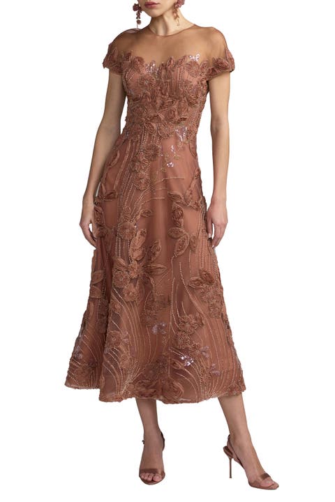 Strapless Stretch Satin Column Gown With Overskirt