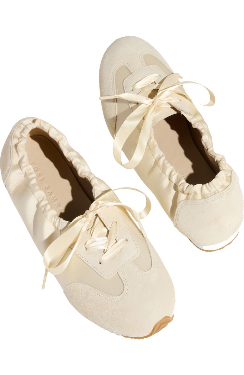 Yosi Samra Ava Sneaker, Alternate, color, Cream