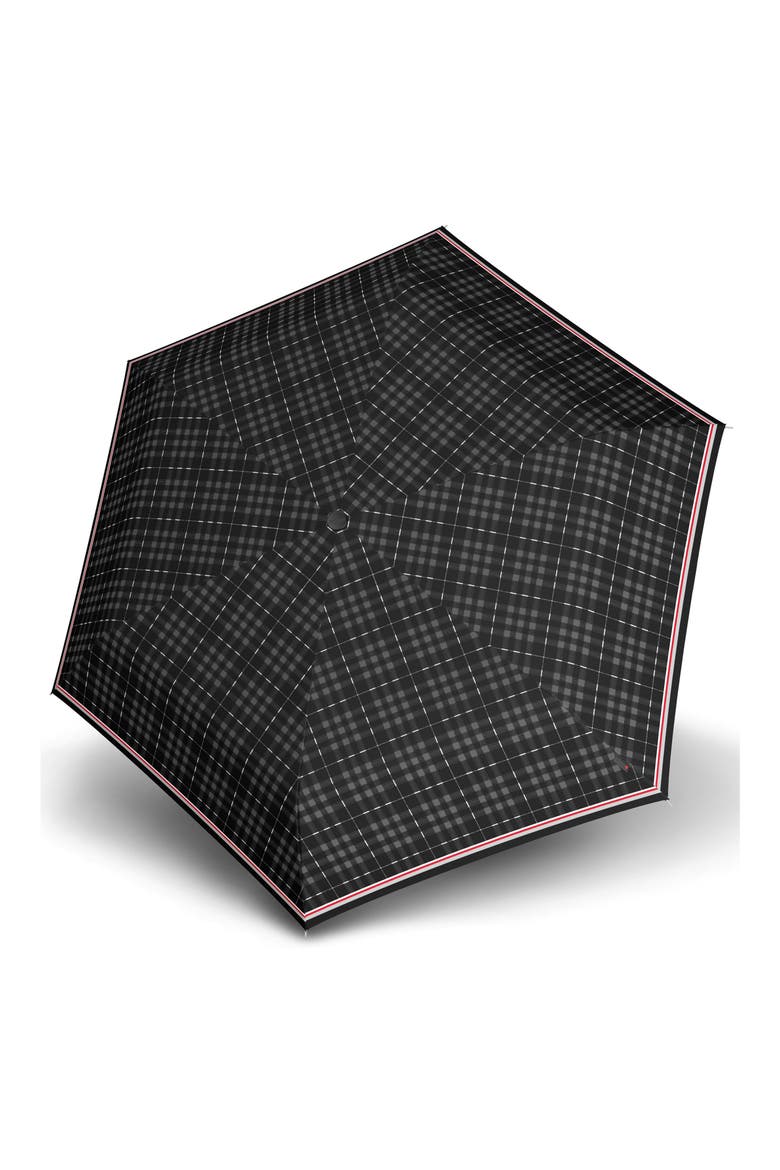 Slim Travel Umbrella, Main, color, ID CHECK