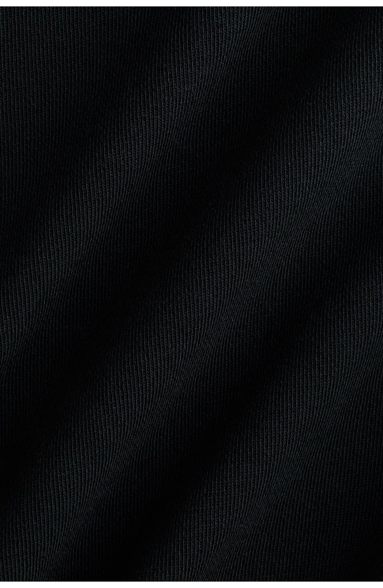 H&M Short Zip-through Hoodie, Alternate, color, Black