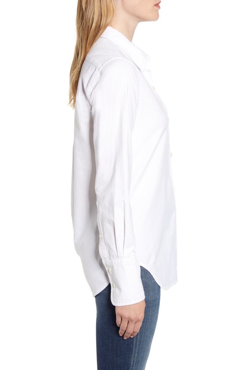 Alex Mill Standard Garment Dyed Oxford Shirt, Alternate, color,