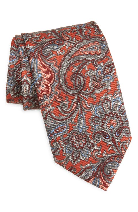 Paisley Silk Tie