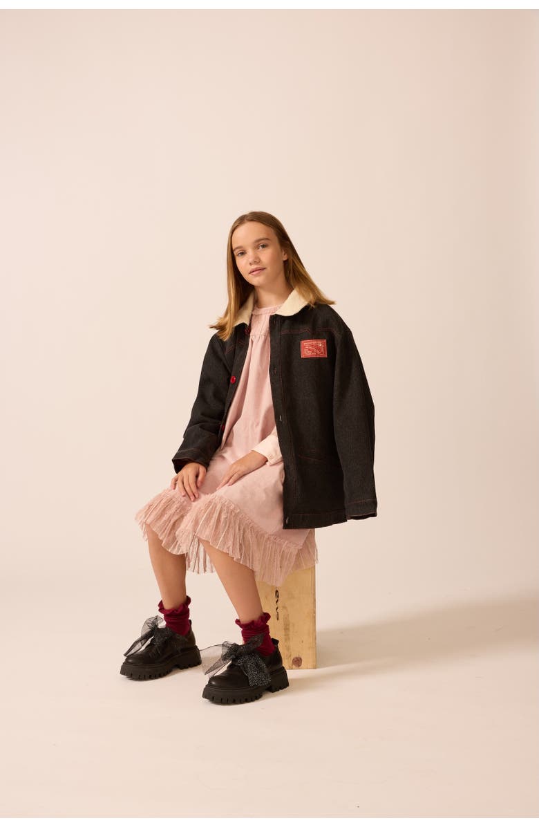 The Sunday Collective Ruffled Concert Dress, Alternate, color, Pink