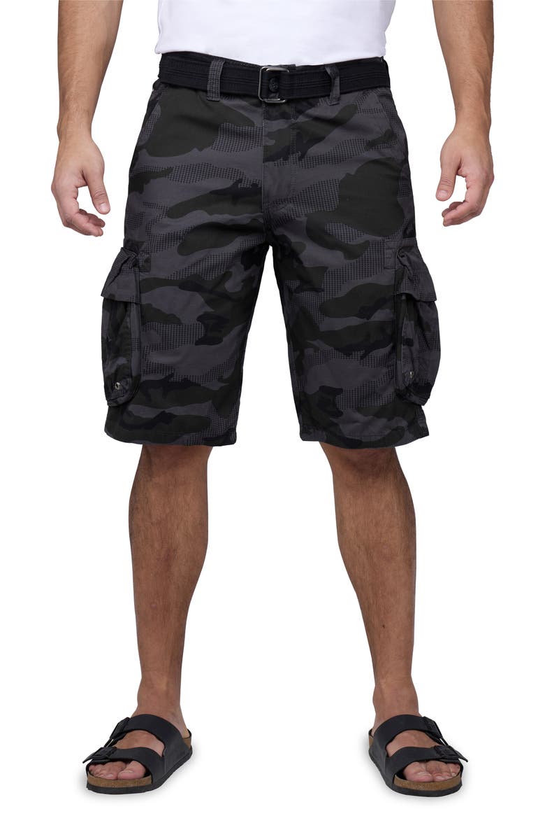 XRAY Cargo Shorts, Main, color, Charcoal Camo