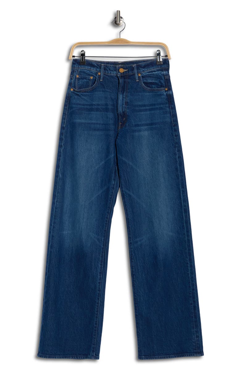 MOTHER Checkerboard Duster Flood Jeans, Alternate, color,