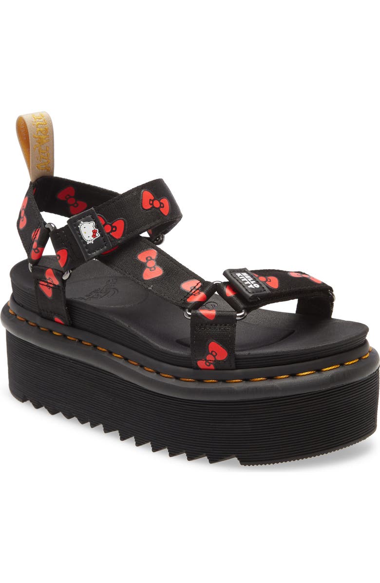 Dr. Martens x Hello Kitty Platform Sandal, Main, color,