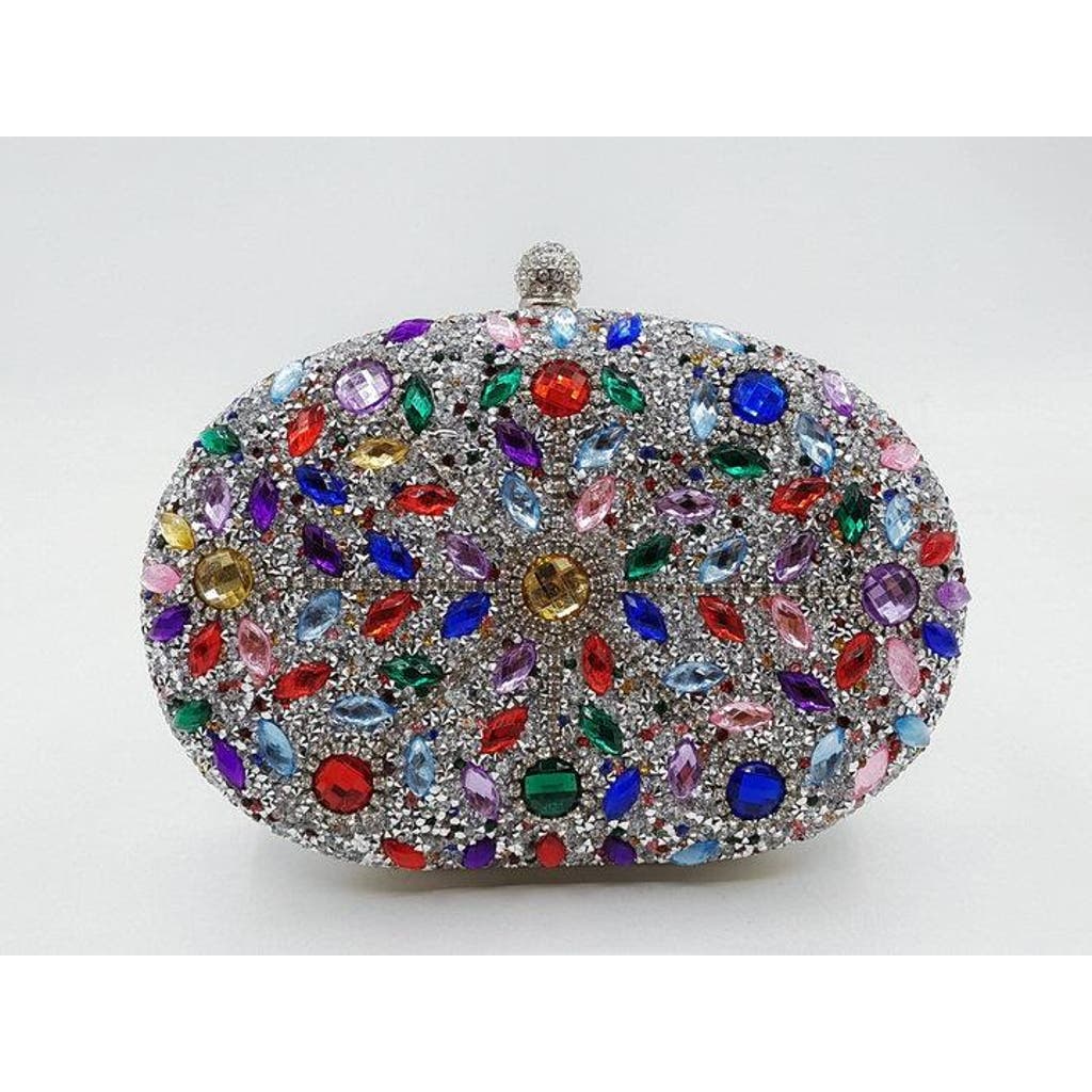 Lauren Lorraine Candice Clutch In Multi