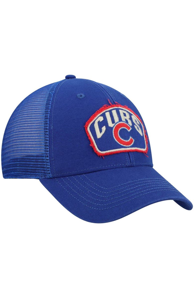 '47 Men's '47 Royal Chicago Cubs Cledus MVP Trucker Snapback Hat, Alternate, color, 