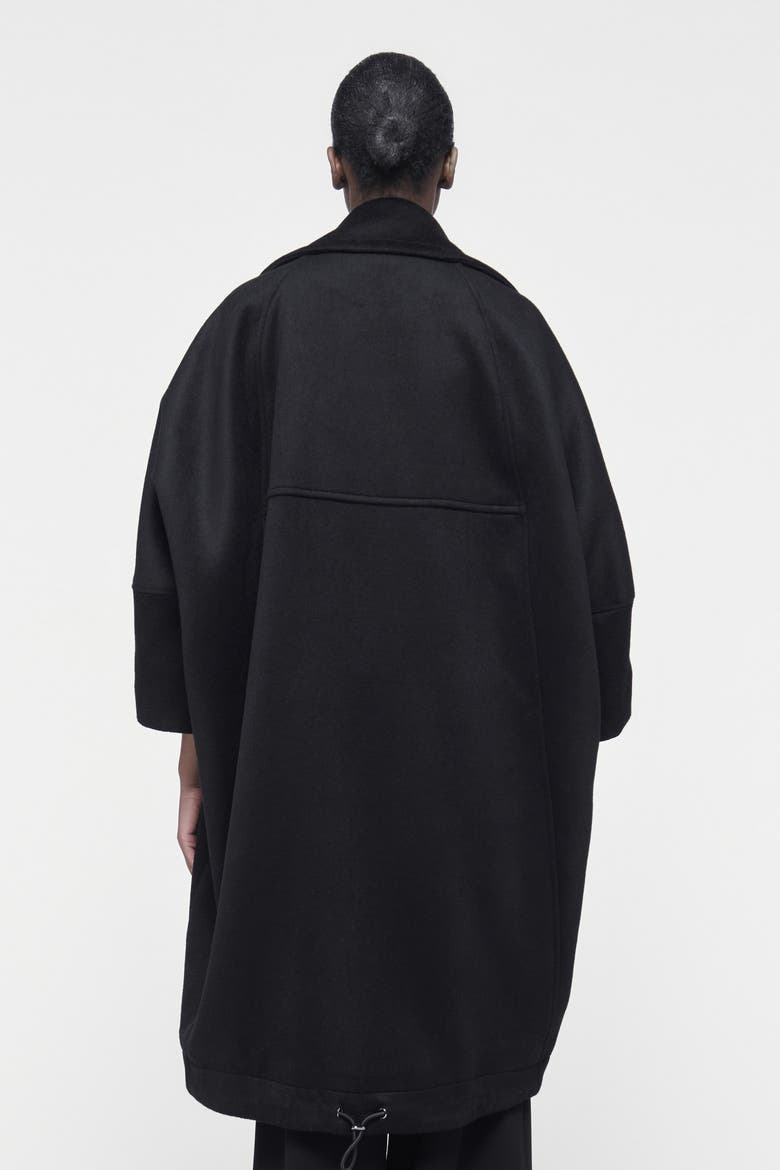 Boxy Biker Coat, Alternate, color, Black