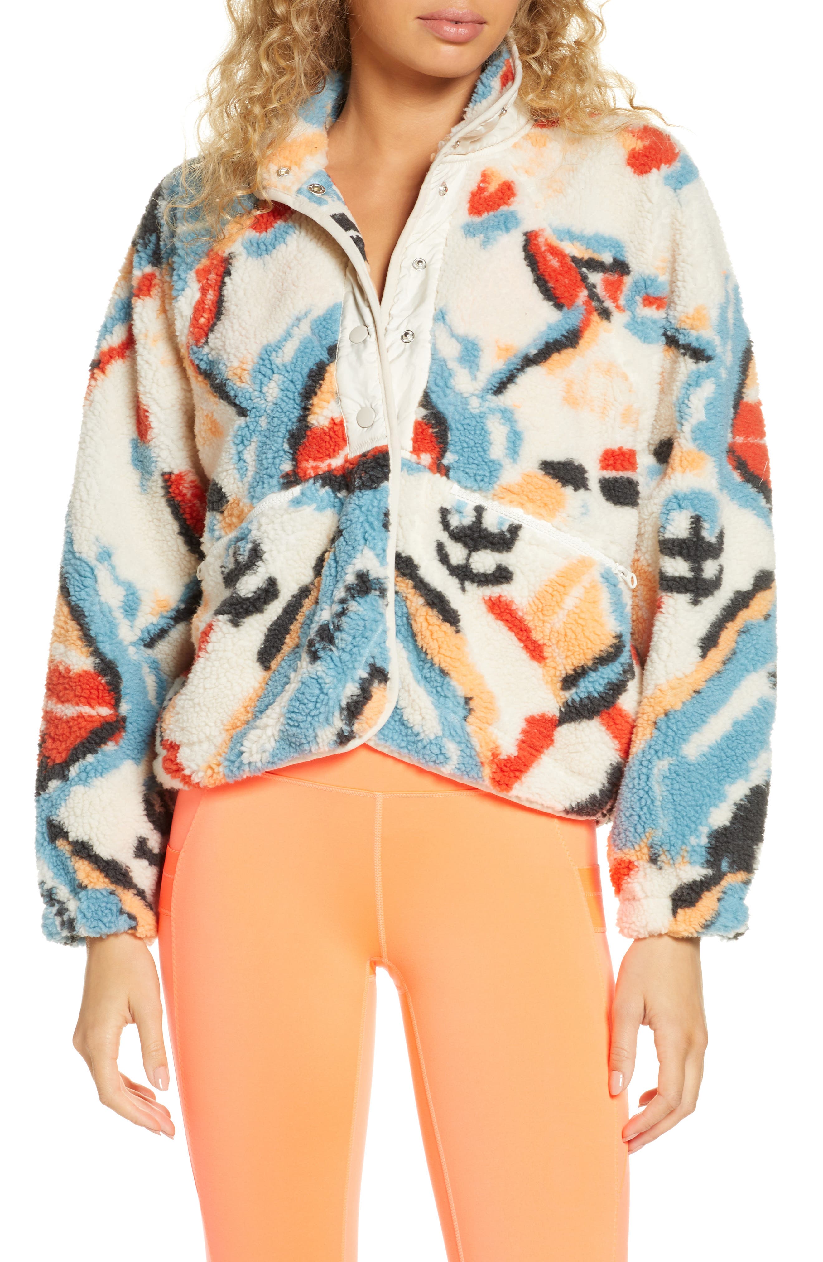 Free People FP Movement Rocky Ridge Fleece Jacket