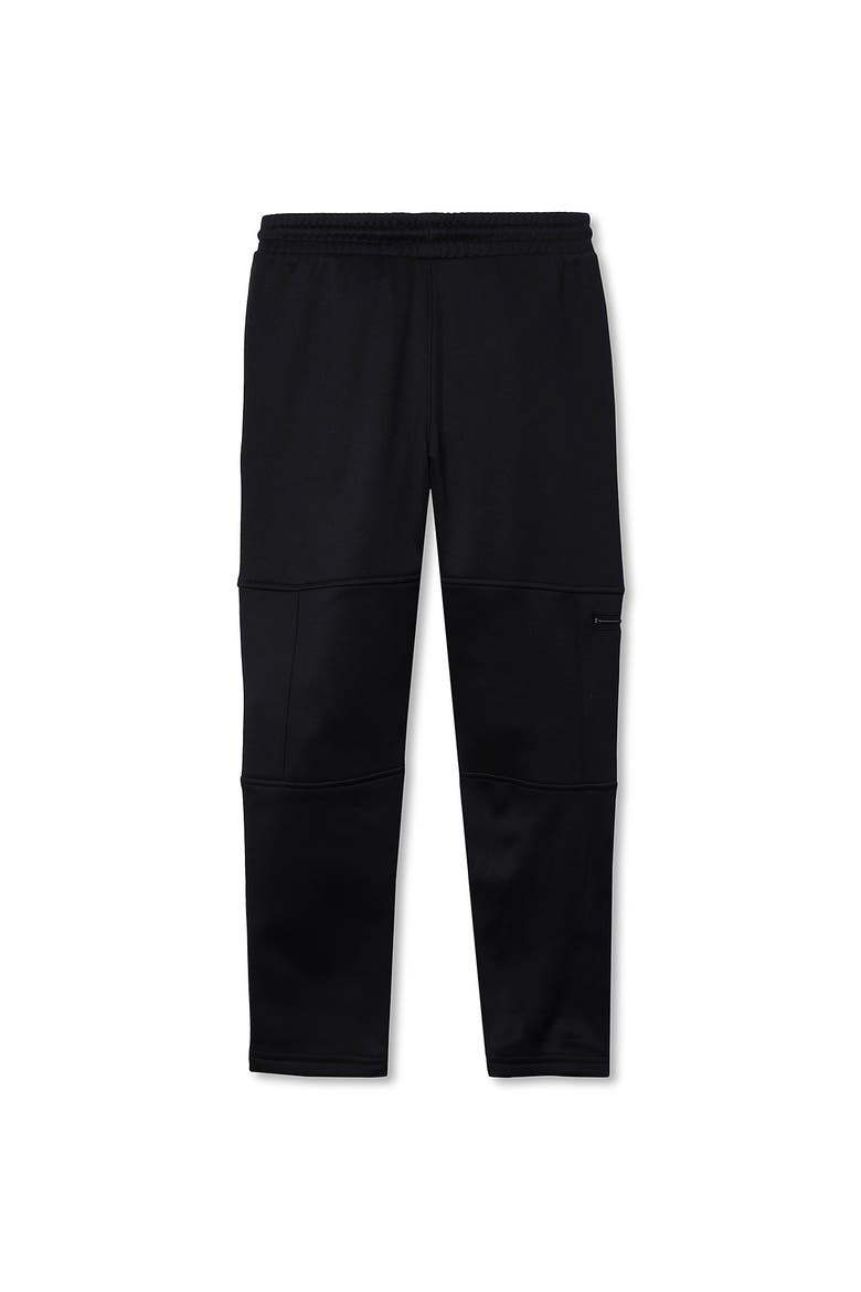 Boys Basic Iron Knee Fleece Jogger, Alternate, color, Black