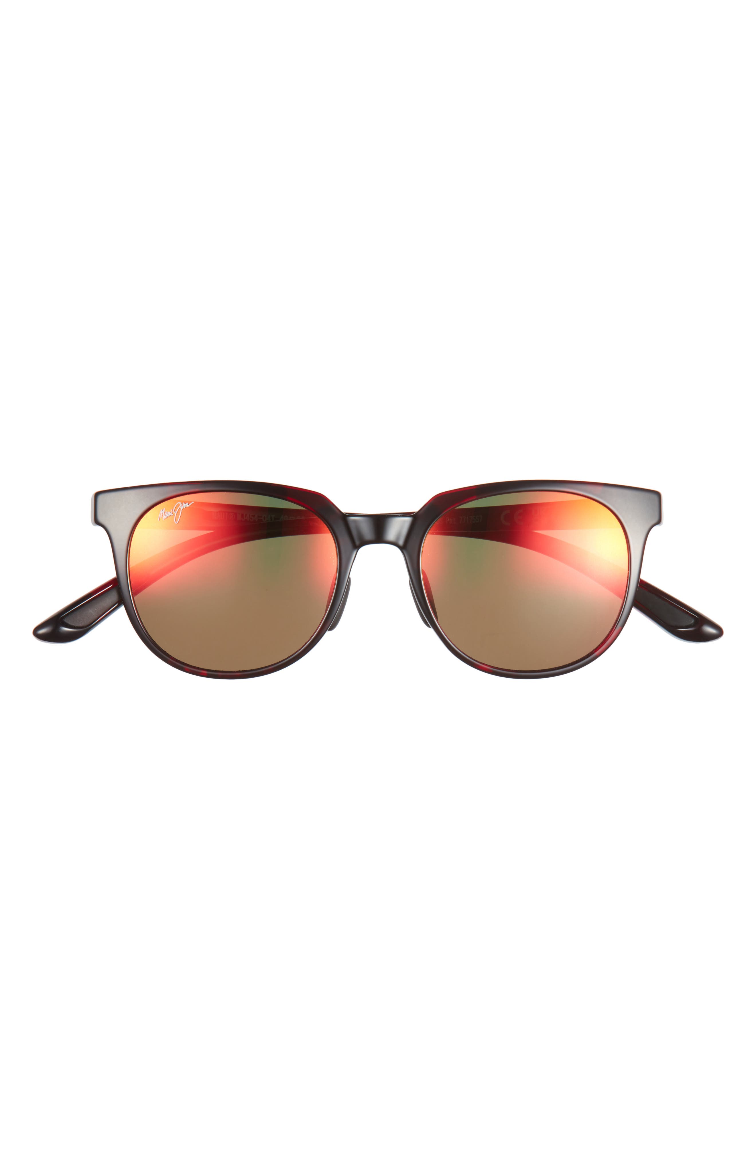 Maui Jim 49mm Polarized Round Sunglasses