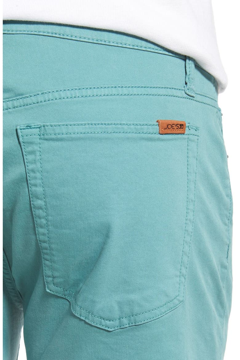 'Brixton' Slim Fit Cotton Twill Pants, Alternate, color, Sage